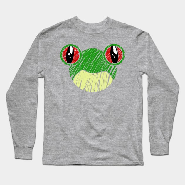 Tree Frog Long Sleeve T-Shirt by Skye2112